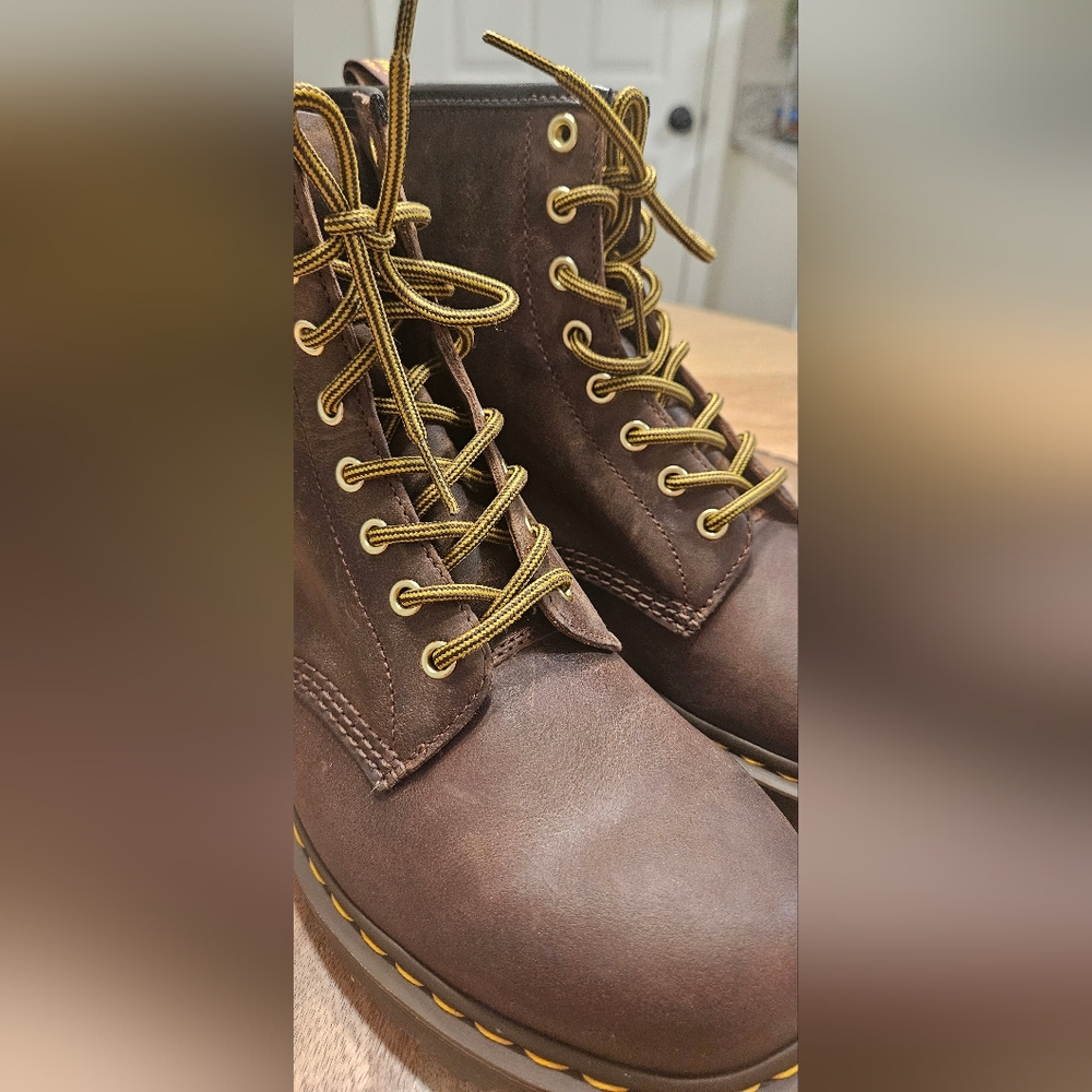 NWOT Dr. Martens 1460 Bex Craxy Horse Leather Lace Up Boot: Mens Size 11 - Picture 6 of 12